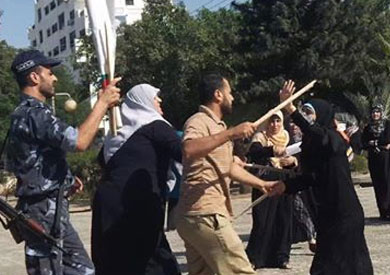 انتشار لعناصر مسلحة تابعة لحماس بغزة
